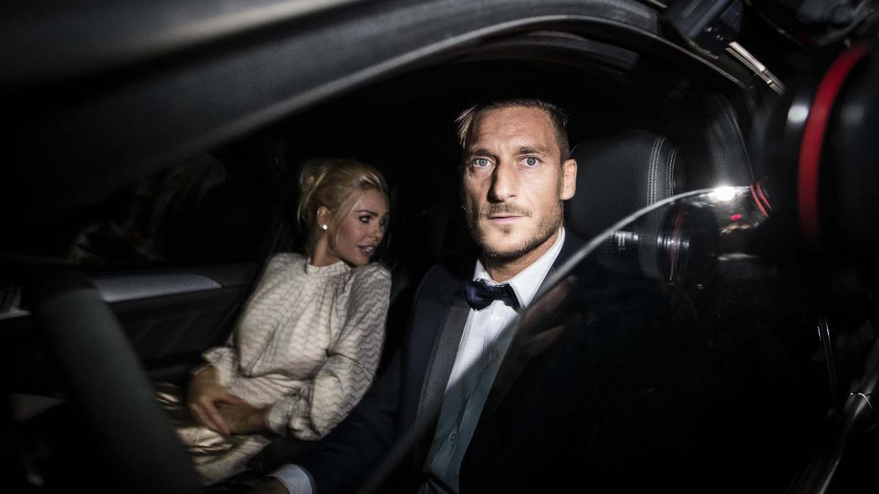 Francesco Totti e Ilary Blasi