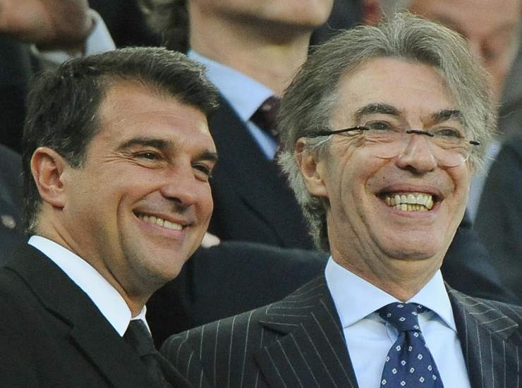 Joan Laporta e Massimo Moratti