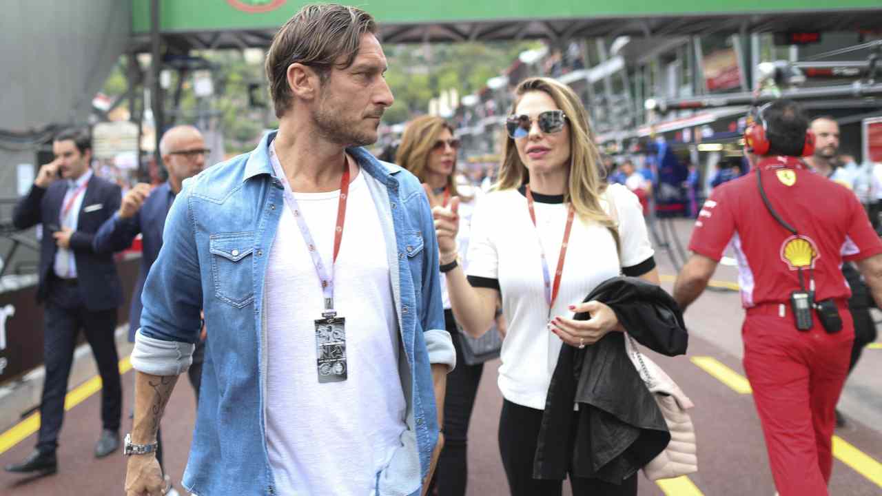 Francesco Totti e Ilary Blasi