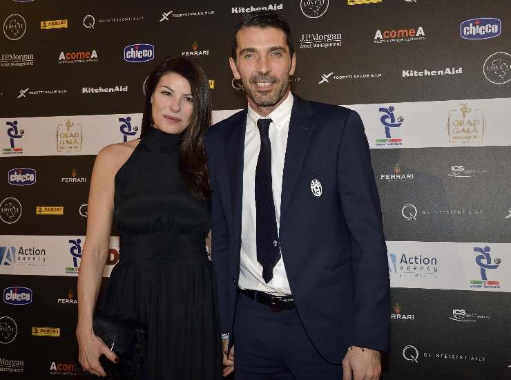 Ilaria D'Amico e Gigi Buffon