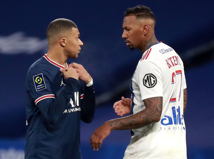 Kylian Mbappé e Jérôme Boateng