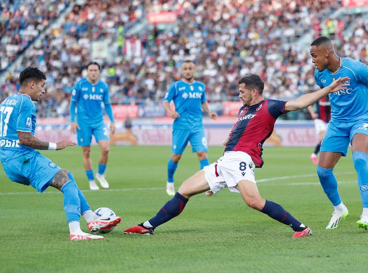 Uno scatto di Bologna-Napoli