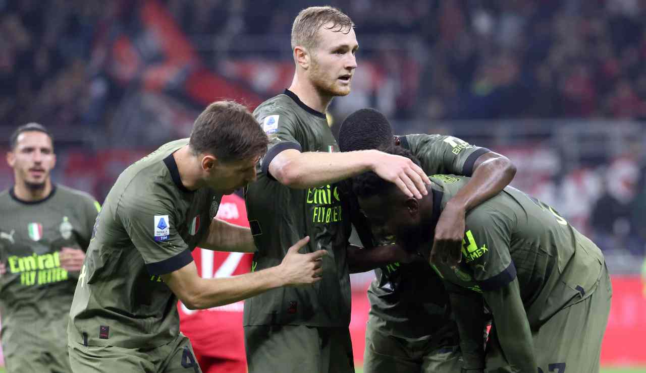 Il Milan dello scorso anno