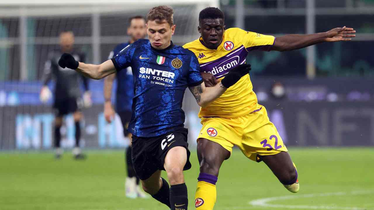 Nicolò Barella e Alfred Duncan