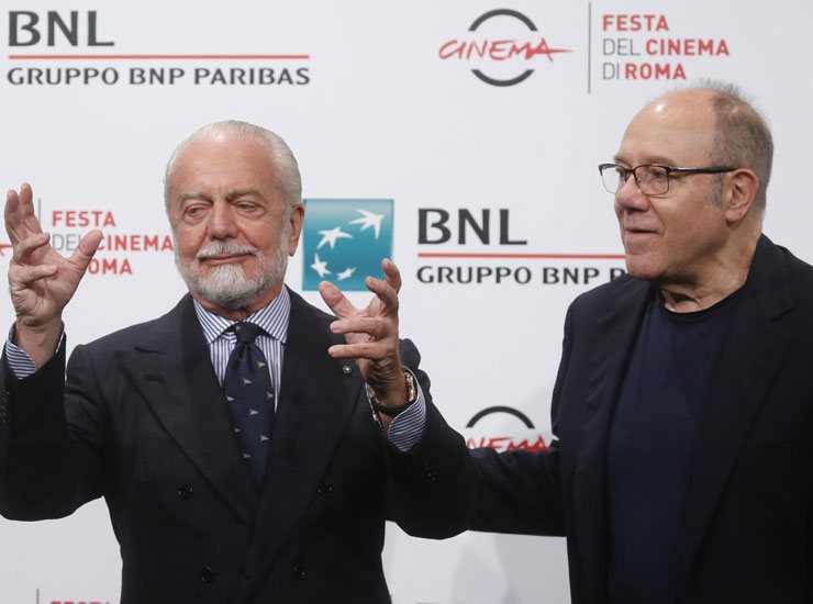 Aurelio De Laurentiis e Carlo Verdone