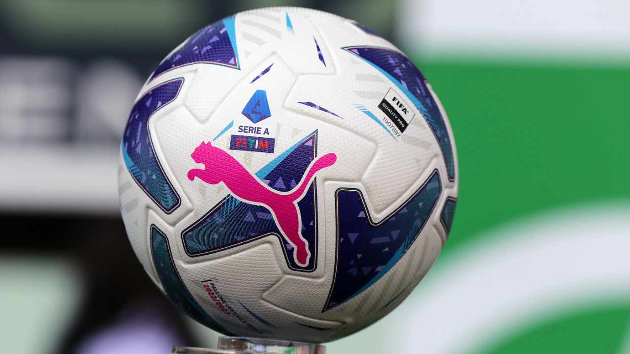 Il pallone della Serie A