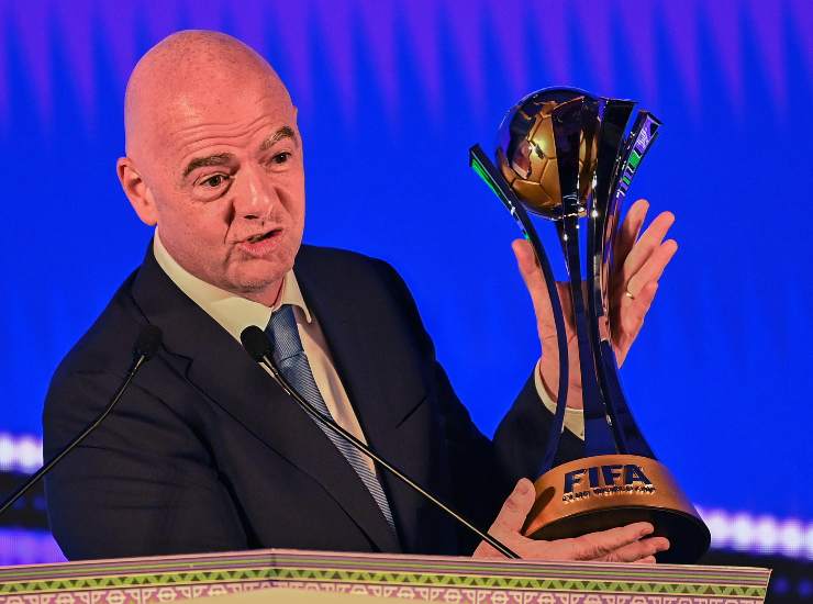 Il presidente della FIFA Gianni Infantino