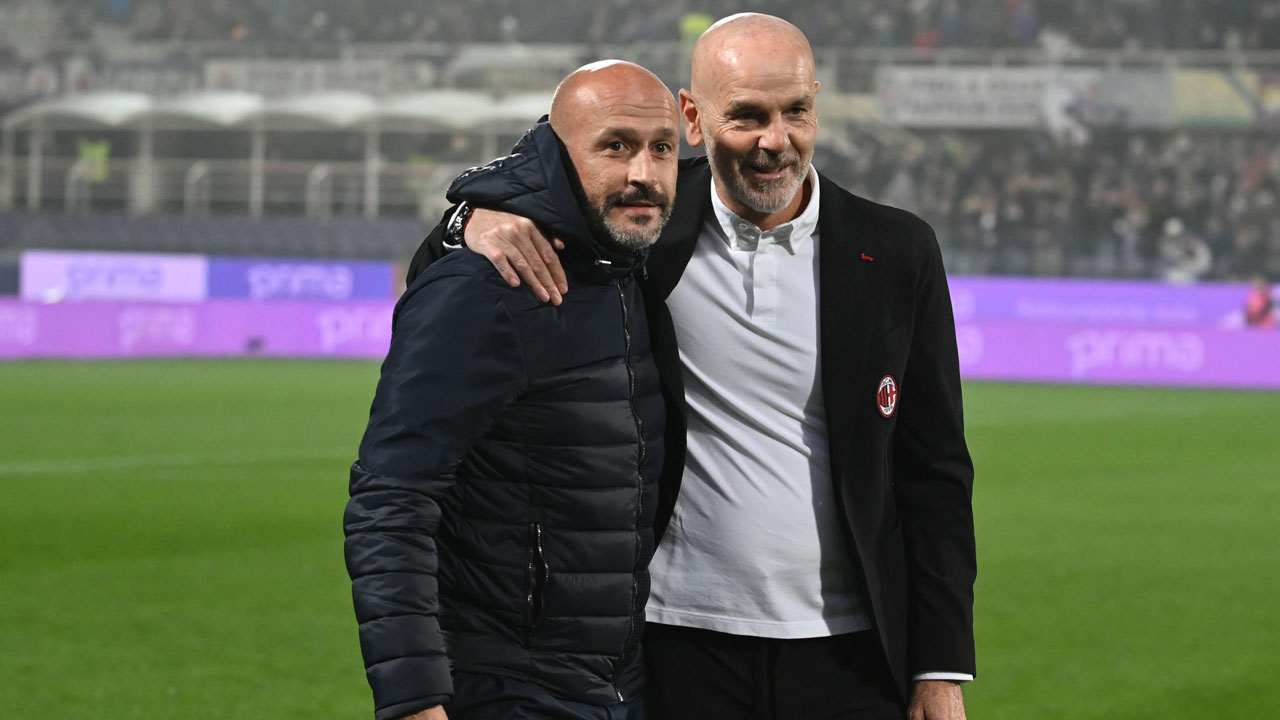 Vincenzo Italiano e Stefano Pioli