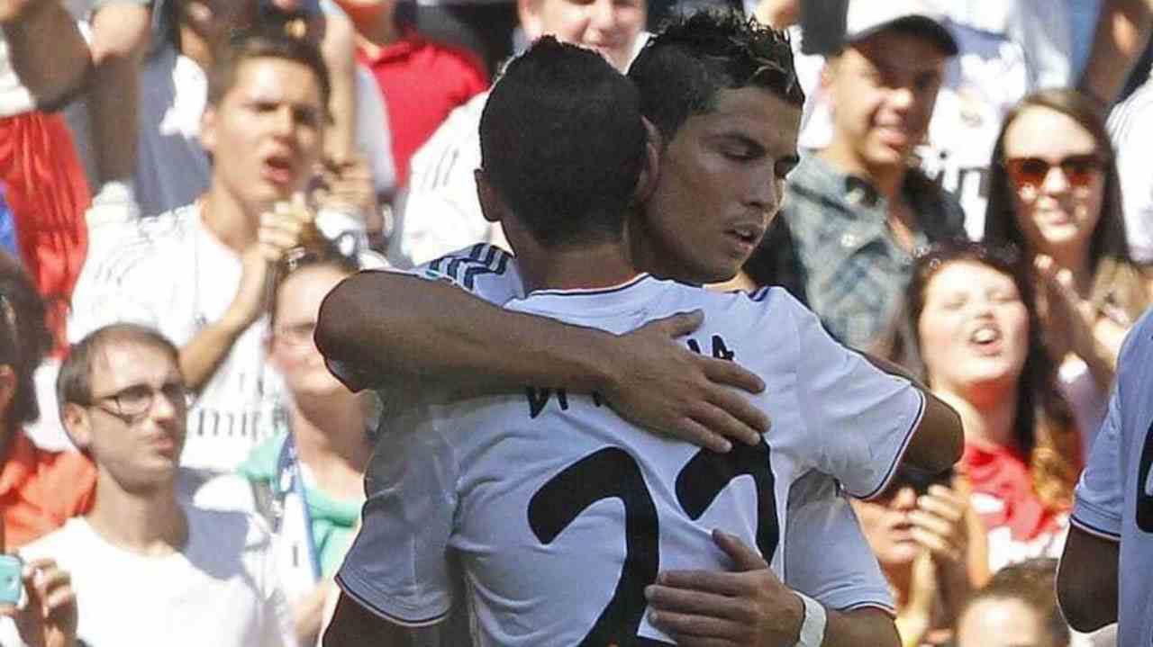 Angel Di Maria e Cristiano Ronaldo
