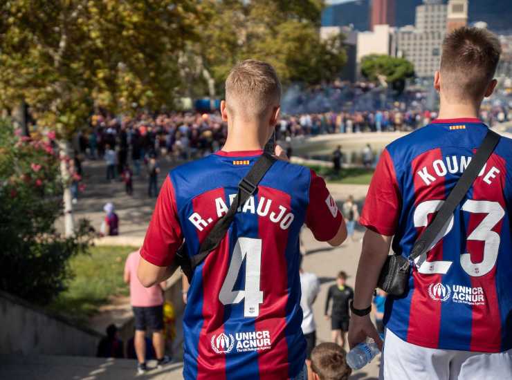 I tifosi del Barcellona