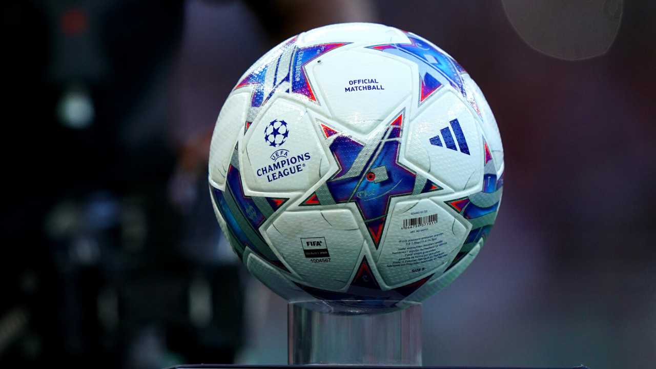 Il pallone della Champions League