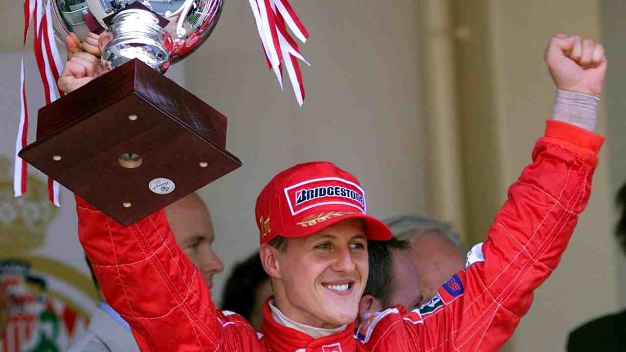 Michael Schumacher ai tempi della Ferrari