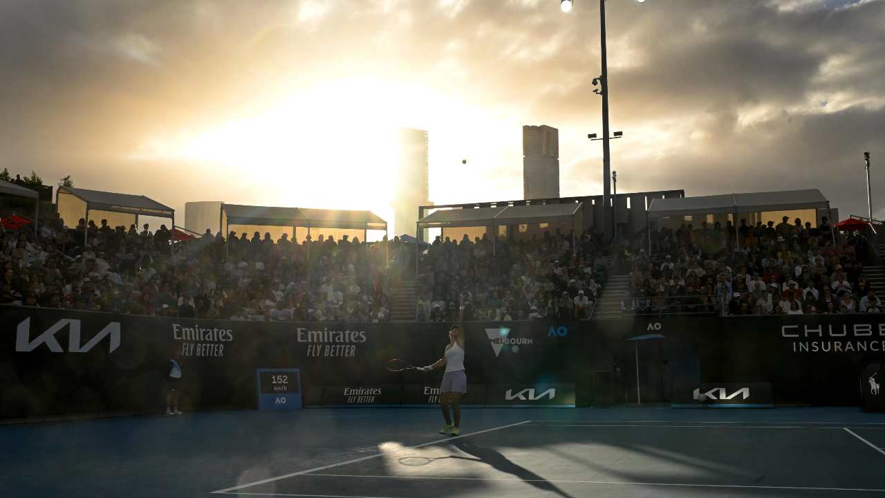 Uno scatto dagli Australian Open - Ansafoto - Ilgiornaledellosport.net