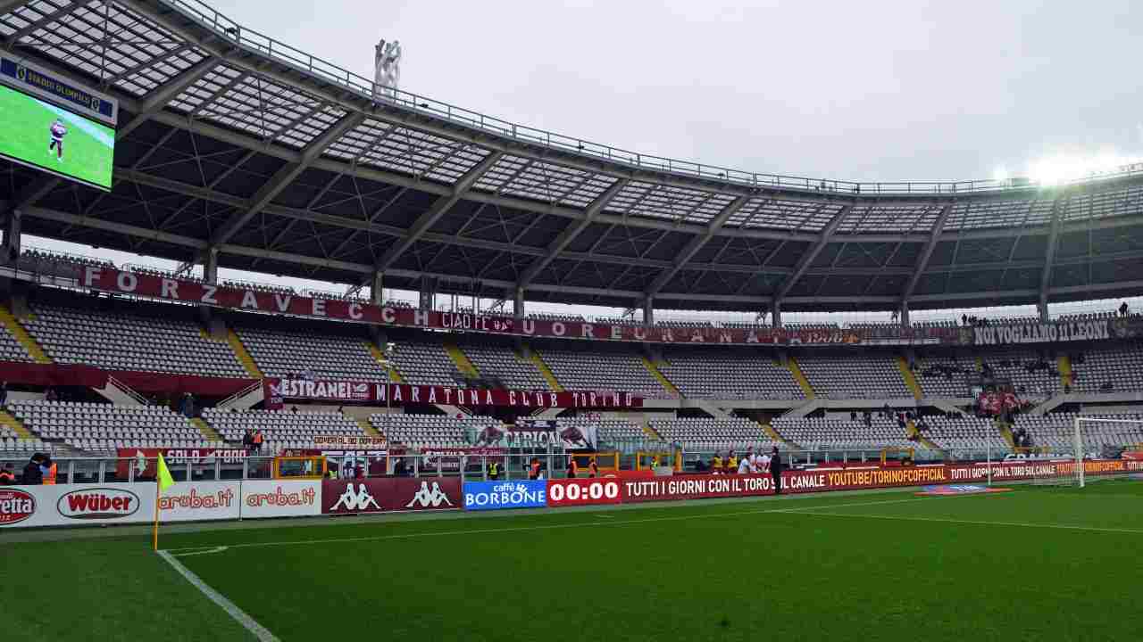 Uno stadio vuoto in Serie A - Ansafoto - Ilgiornaledellosport.net