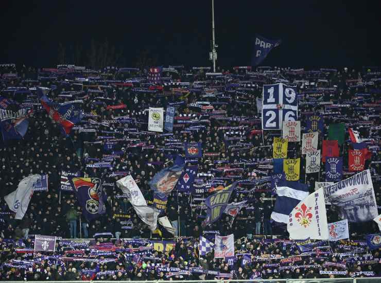 I tifosi della Fiorentina - Lapresse - Ilgiornaledellosport.net