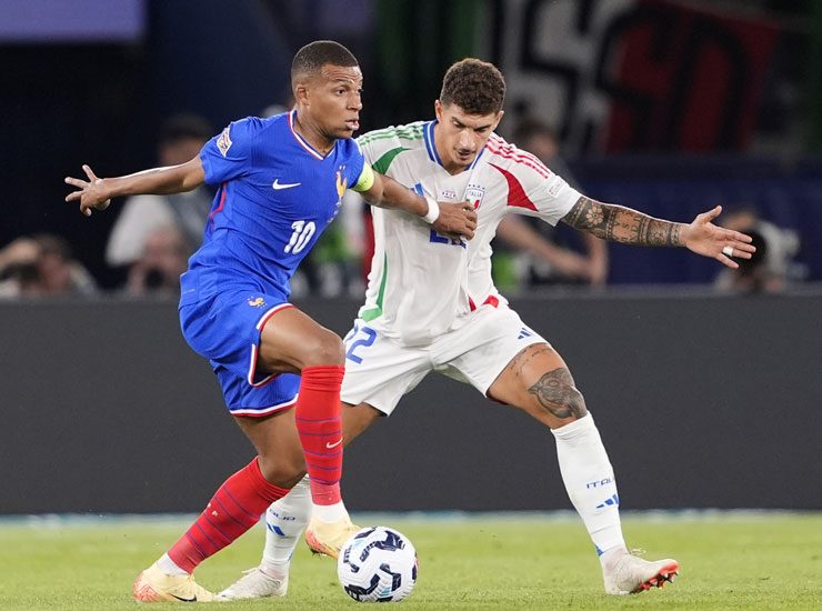 Kylian Mbappé Francia - Foto Lapresse - Ilgiornaledellosport.net