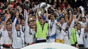 Il Real Madrid festeggia la Champions 2014 - Foto Lapresse - Ilgiornaledellosport.net