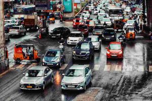 Traffico in auto