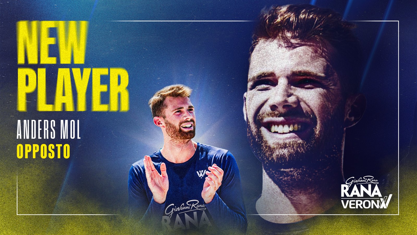 Anders Mol si unisce a Rana Verona: completato il roster per la prossima stagione