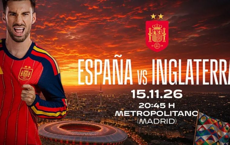Spagna affronterà l’Inghilterra al Metropolitano il 15 novembre 2026