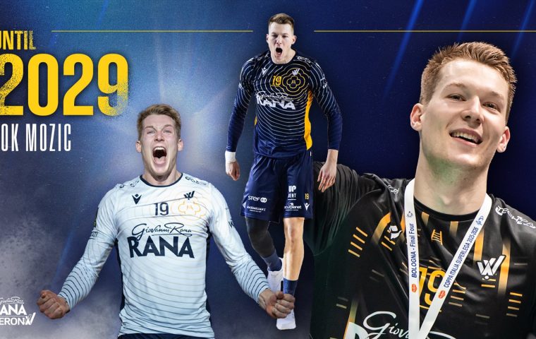 Rok Mozic prolunga il contratto con Rana Verona fino al 2029