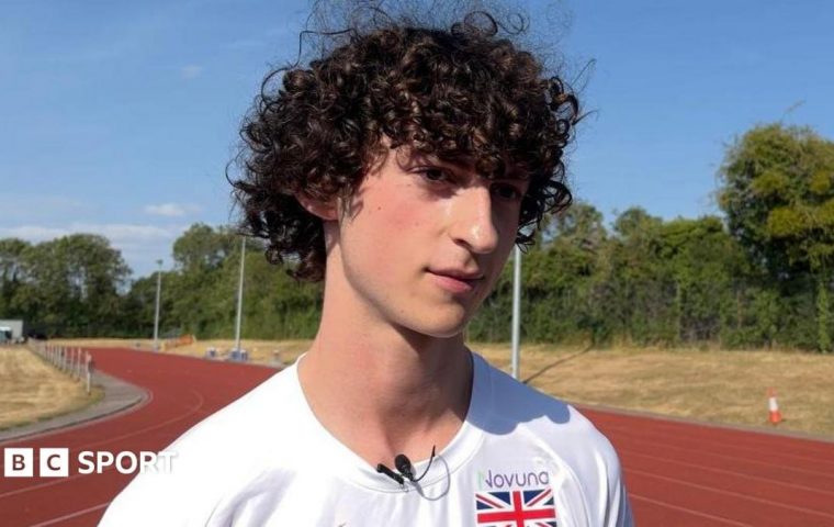 James Arminio, 18 anni, corre per la Gran Bretagna dopo due anni di sprinting