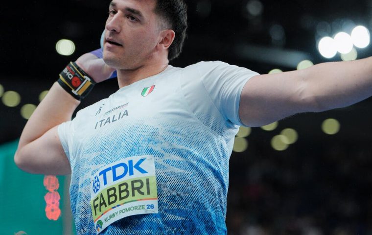 Leonardo Fabbri e Zane Weir al vertice dei lanci europei