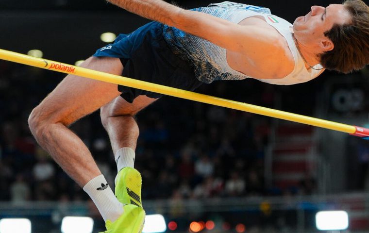 Christian Falocchi realizza il miglior salto all’aperto della sua carriera a Montecarlo