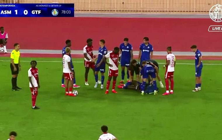 Uche si ferma per tutta la stagione dopo un’entrata violenta al Mónaco