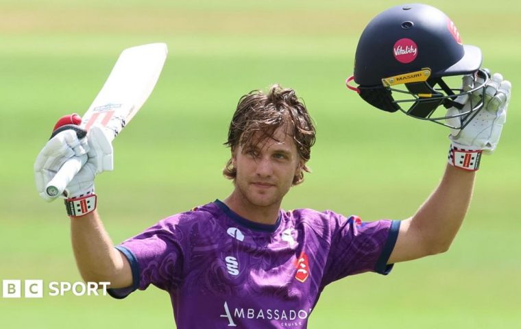 Luc Benkenstein firma la vittoria di Essex contro Glamorgan nonostante il centinaio di Van der Gugten